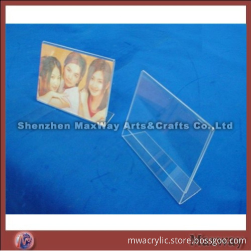 Clear Thin Square 4"*6" Desk Top Acrylic Picture Frame